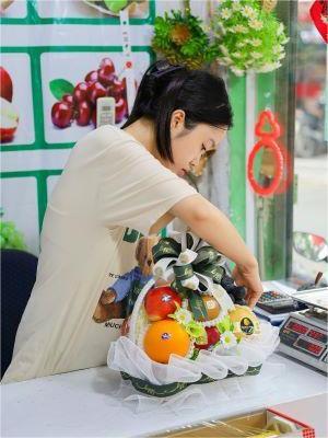 giỏ hoa quả đẹp